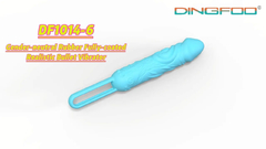 Nhà máy đồ chơi tình dục Dingfoo DF1014-6 cao su trung tính hoàn toàn có lớp phủ thực tế Vibrator đạn✨