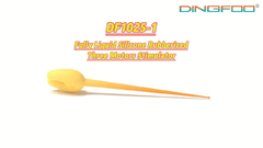 Nhà máy đồ chơi tình dục Dingfoo DF1025-1 hoàn toàn chất lỏng silicone cao su 3 động cơ kích thích